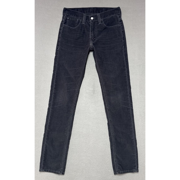 Levi's Other - Levis 511 Slim Fit Corduroy Pants Mens 30x32 Slate Straight Distressed Whiskers‎